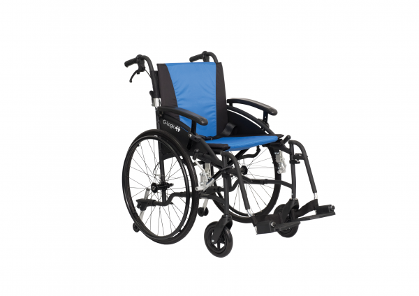 Vanos Excel G-Logic Self Propel Wheelchair - Blue